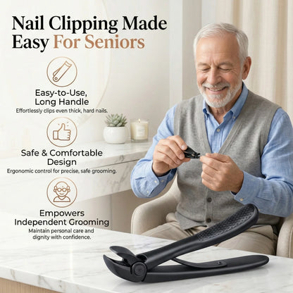 SorvaClip™ Nail Clipper for Seniors | Cut Thick Nails With Less Effort