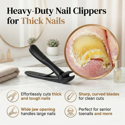 SorvaClip™ Nail Clipper for Seniors | Cut Thick Nails With Less Effort