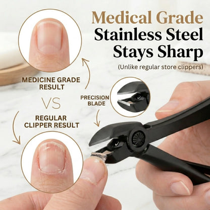 SorvaClip™ Nail Clipper for Seniors | Cut Thick Nails With Less Effort
