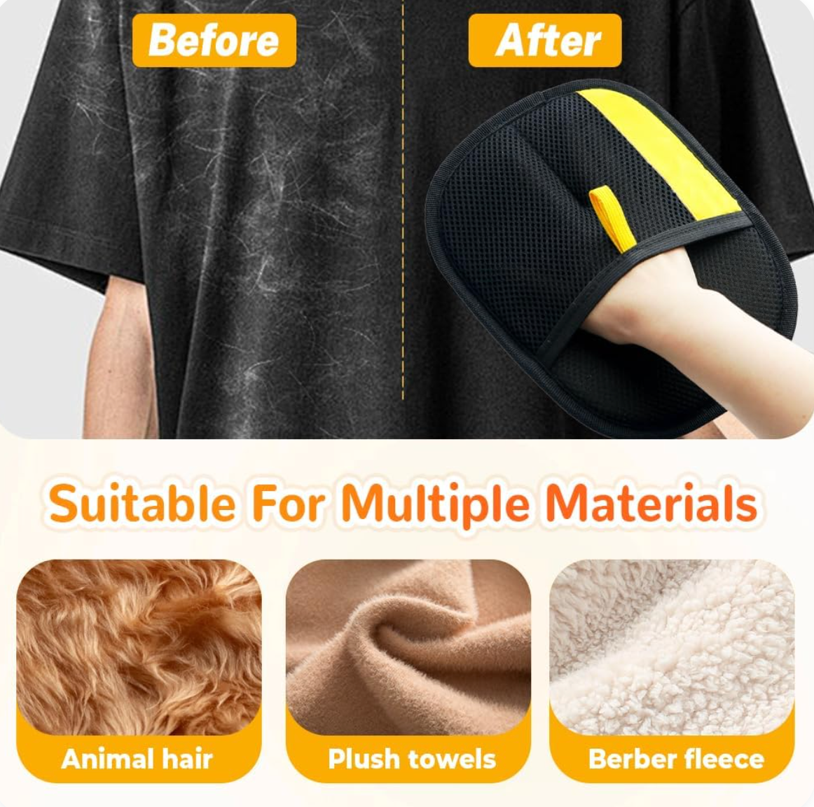Sorvaq Pet Hair Removal Glove