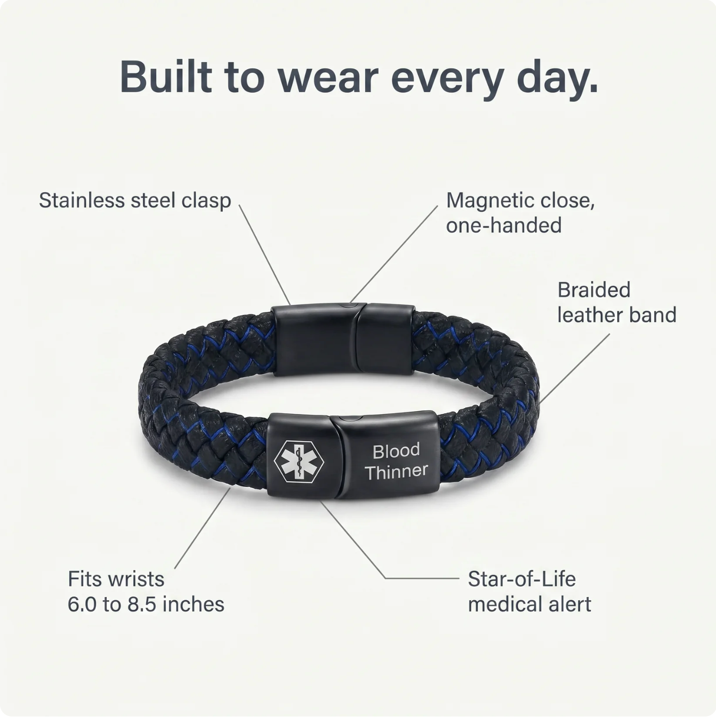 Blood Thinner Bracelet